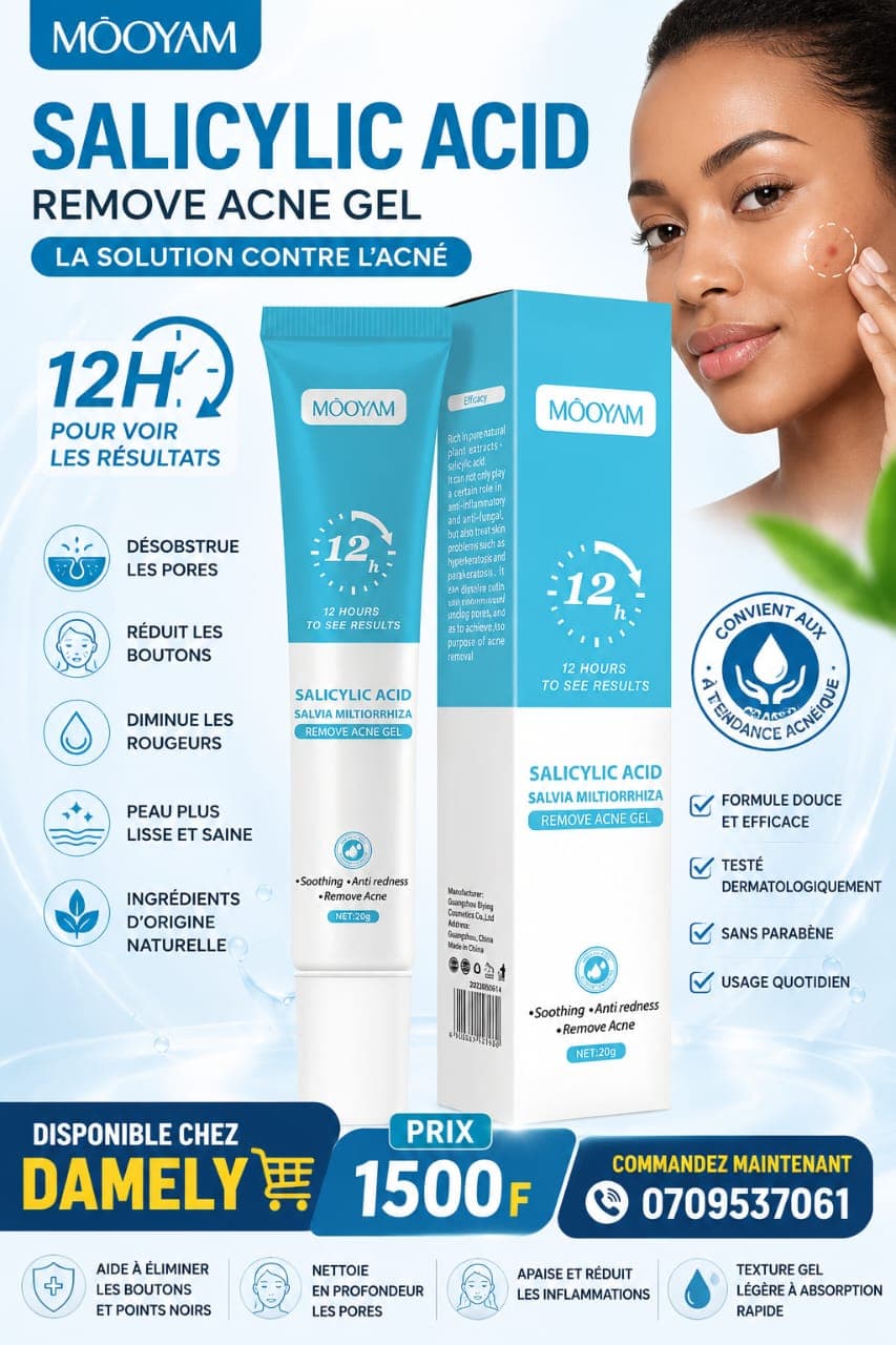 Gel anti acné