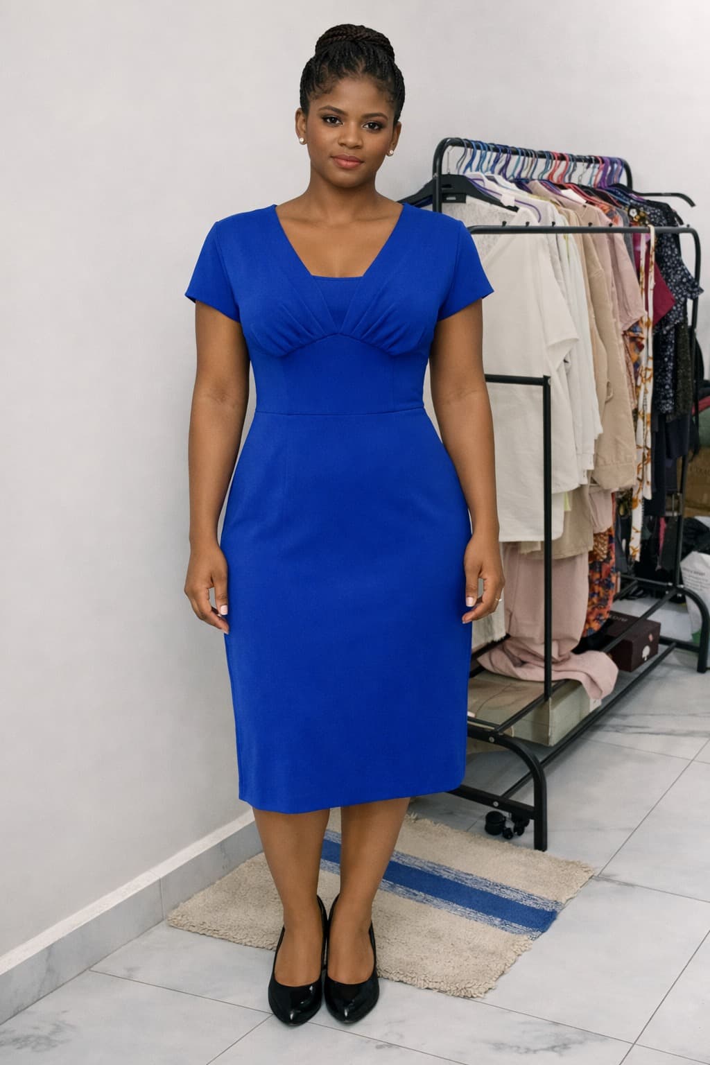 Robe bleue