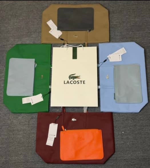 SAC LACOSTE DOUBLE FACE
