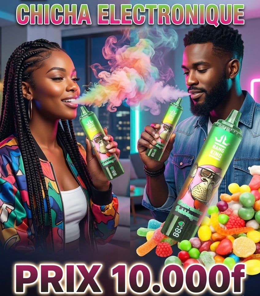 CHICHA ELECTRONIQUE TYPE 2 BANG KING