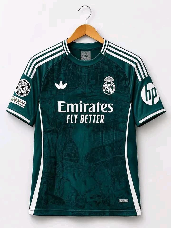 Maillot Réal Madrid Vert
