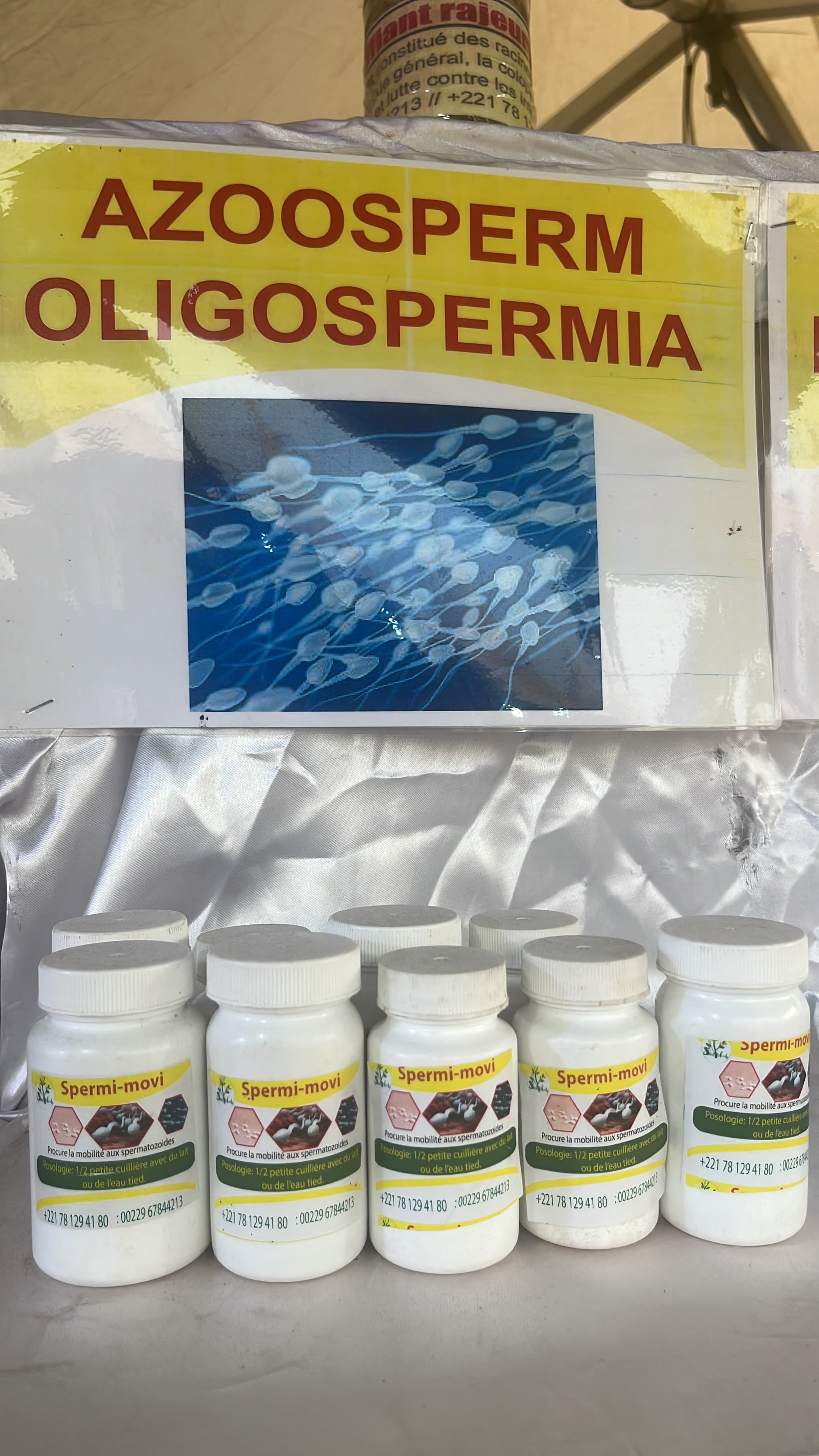 Ce produit est bio et permet de rendre le liquide sperme de l’homme et qualité et en quantité