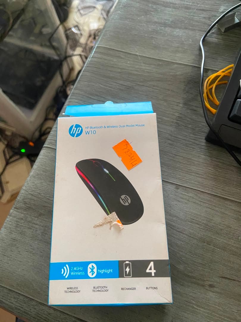 HP souris w10