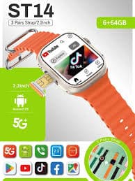 ⌚ SMART WATCH ST14 – LA MONTRE CONNECTÉE NOUVELLE GÉNÉRATION