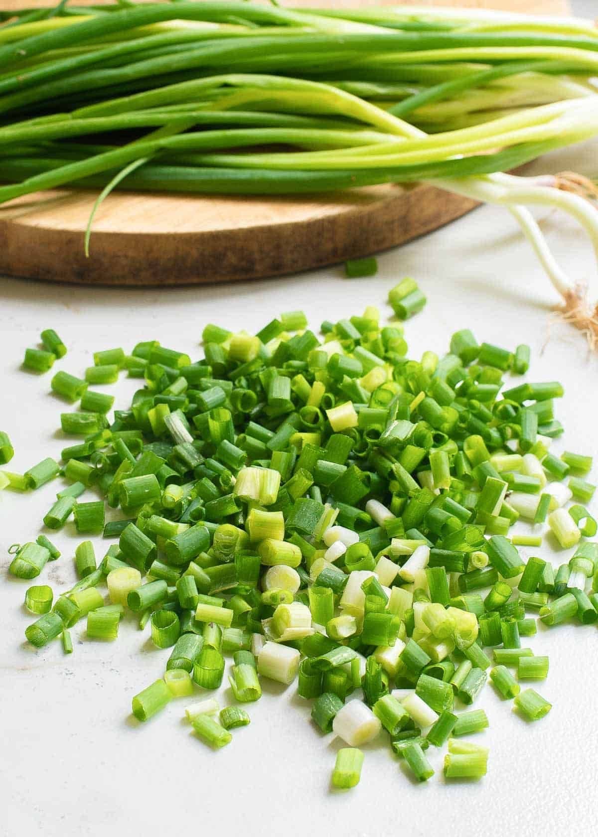 Oignon vert ( ciboulette) lavé 1 grosse botte