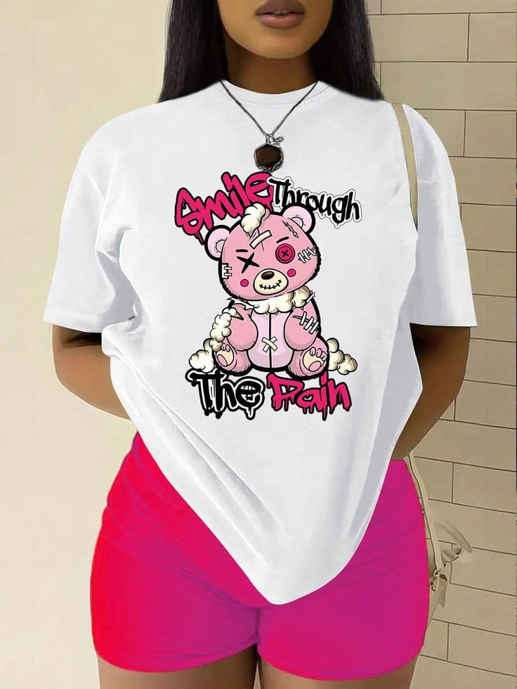 T-shirt DARK ROSE