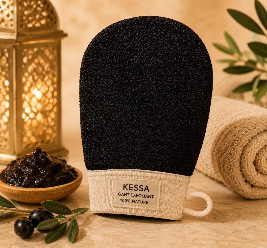 Gant Kessa Traditionnel – Gant Exfoliant de Hammam