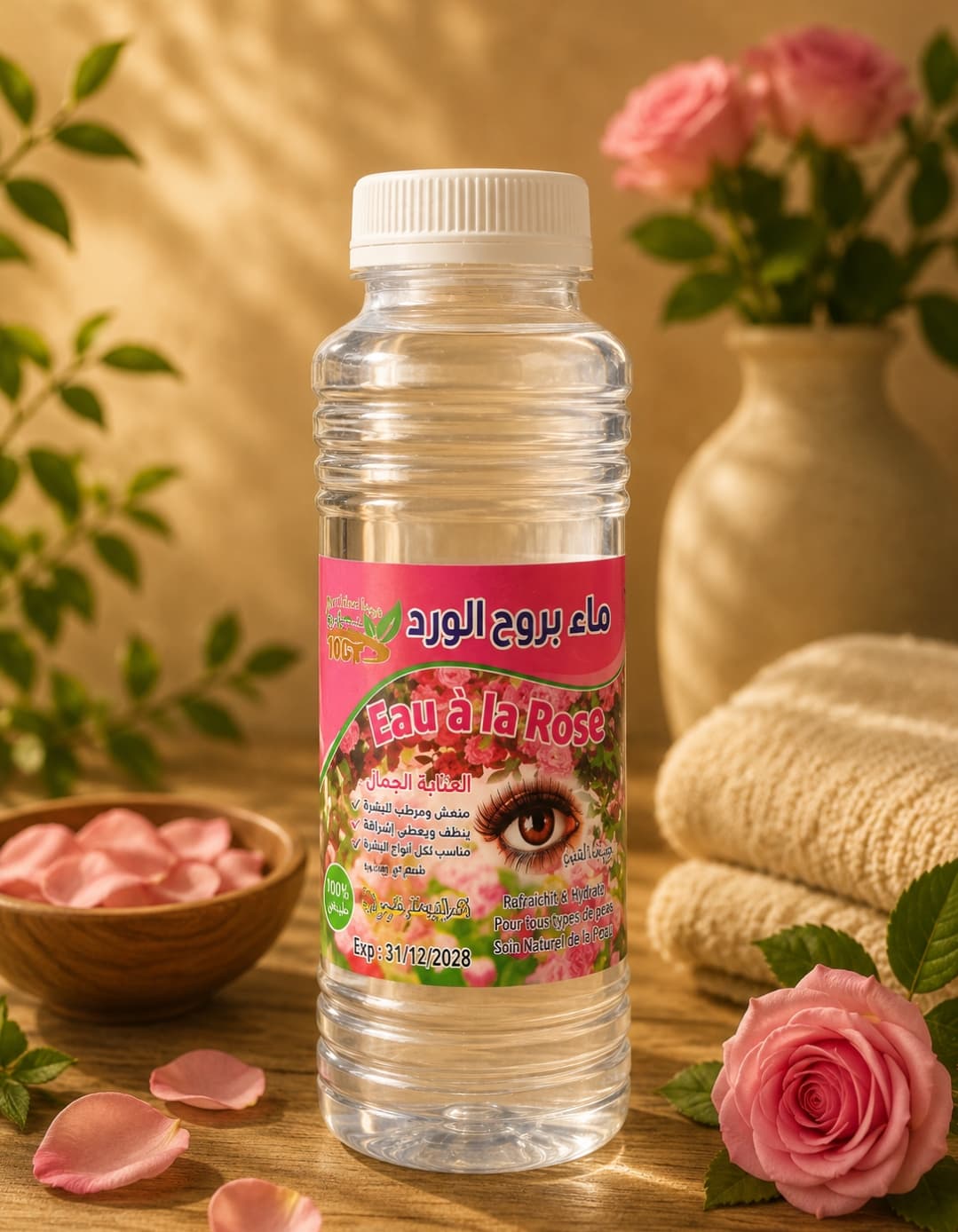 Eau de Rose Naturelle – Tonique Visage & Corps