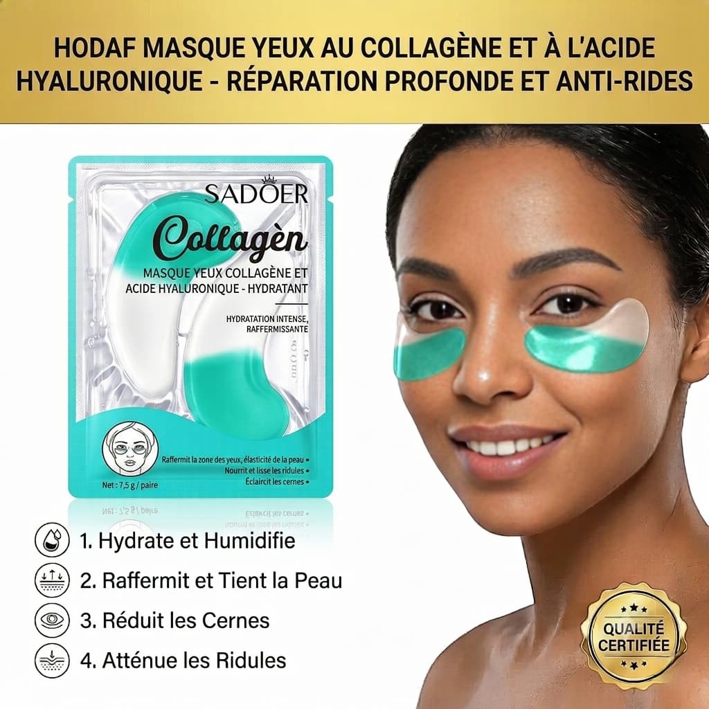 (10 PACKS) Mask anti cernes & ridules