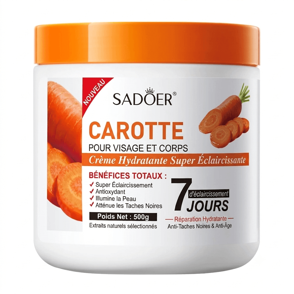 Collagène crème carotte éclaircissante (7 jours)