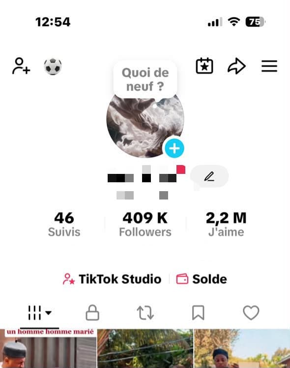 TIKTOK DE 409K ABONNÉ 🛍️