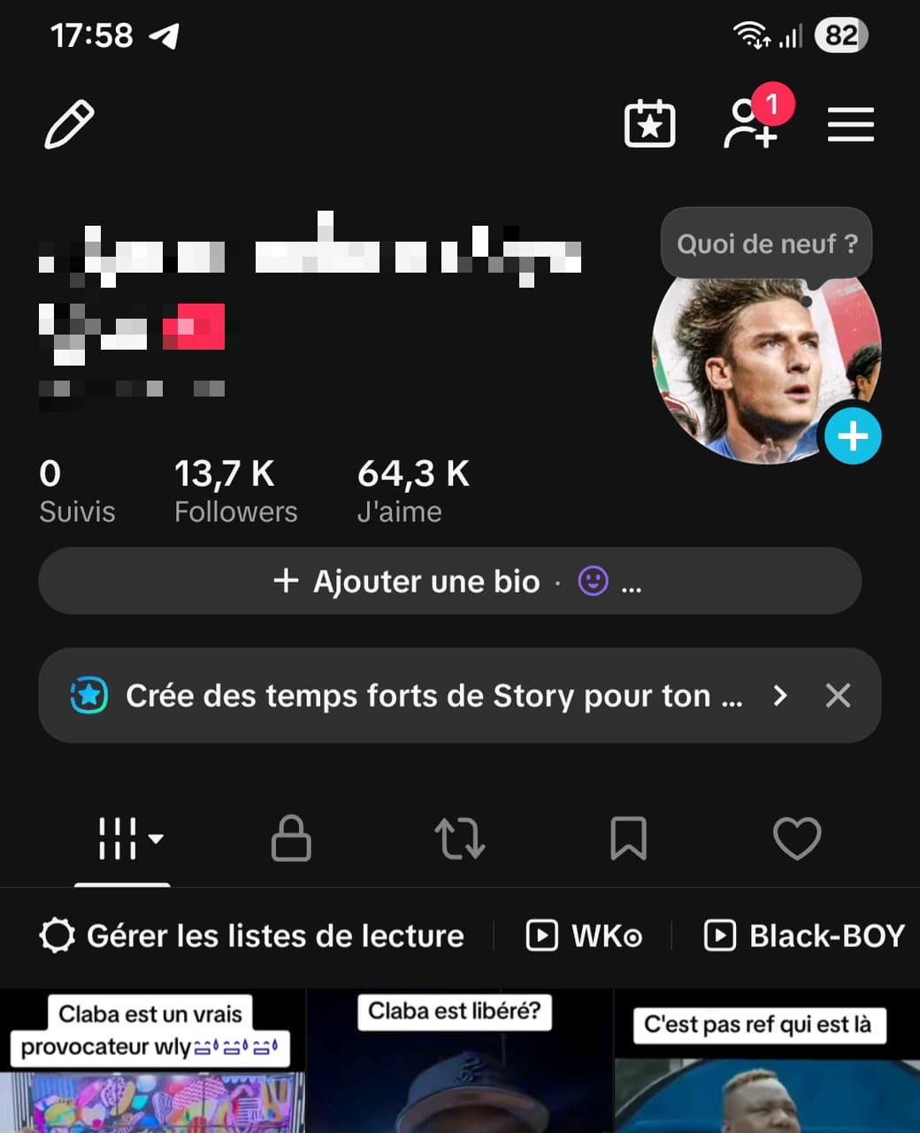 TIKTOK DE 14K ABONNÉ 🛍️