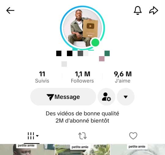 TIKTOK 1M ABONNÉ 🛍️