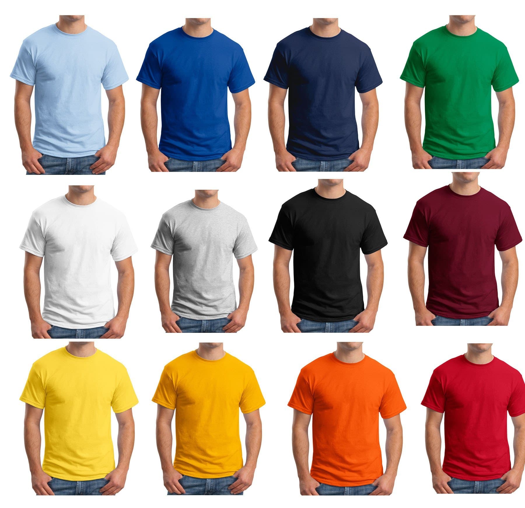 TEE-SHIRT vierges 100%