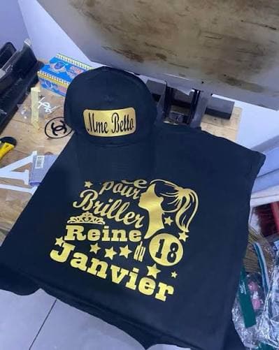 TEE-SHIRT ANNIVERSAIRE 100%COTON